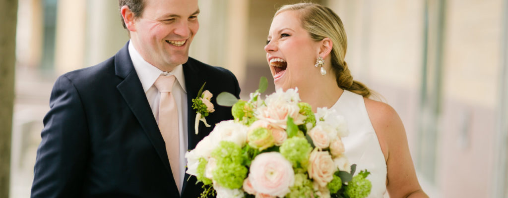 Joyful Spring Wedding at the Monastery Event Center